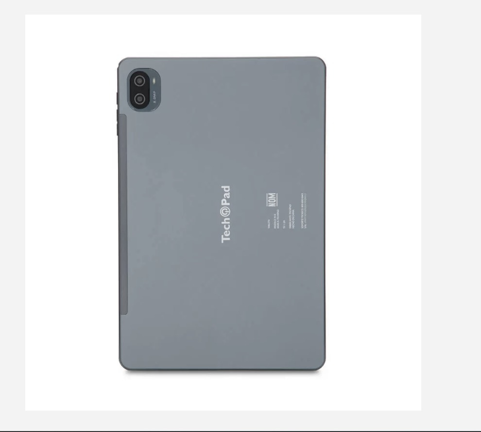 Tablet Techpad R10 10.1" 1280x800, 64GB, 4GB RAM, Android 13, Gris