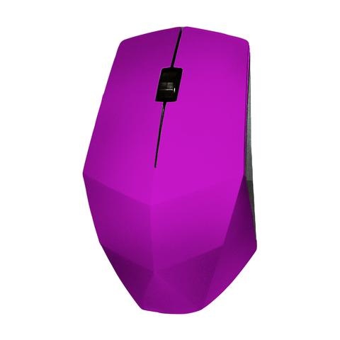Mouse TechZone Óptico Prisma, Inalámbrico, USB, 1200DPI, Morado
