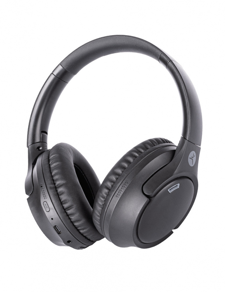 Techzone Audífonos con Micrófono TZDJ02, Bluetooth, Inalámbrico, USB-C, Negro