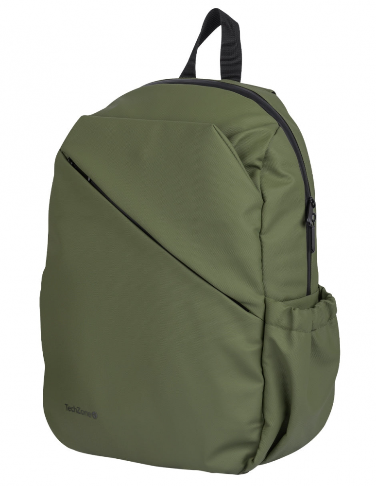 TechZone Mochila Style de Poliéster para Laptop 16", Verde