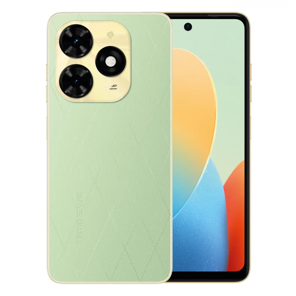 Tecno Spark 20C 6.6" Dual Sim, 256GB, 4GB RAM, Verde