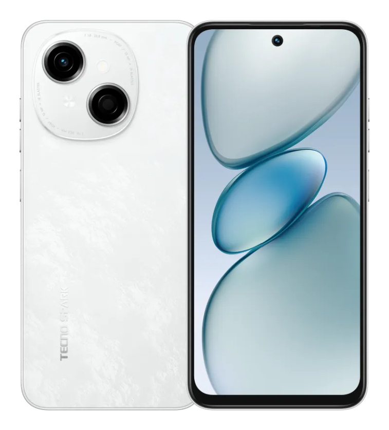 Tecno Spark Go 1 6.67" Dual SIM, 128GB, 4GB RAM, Blanco