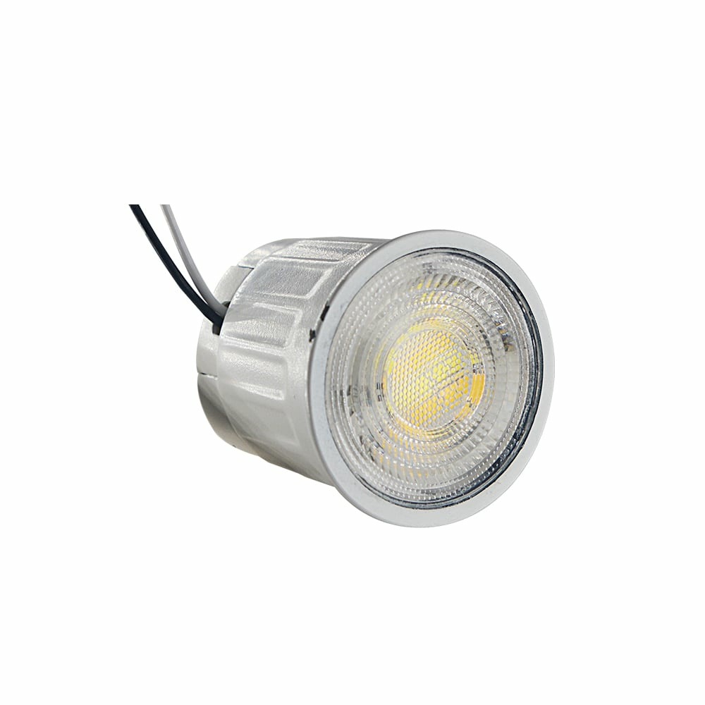 Tecnolite Foco LED MR16, Luz Blanco Frío, 9W, 1200 Lúmenes, Plata, Ahorro de 90% vs Foco Tradicional 100W