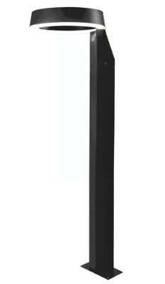 Tecnolite Lámpara LED para Piso/pared Anello II, Exterior, Luz Cálida, 12W, 480 Lúmenes, para Casa/Comercial