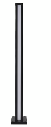 Tecnolite Lámpara LED para Piso Turo, Exterior, Luz Cálida, 12W, 600 Lúmenes, para Casa/Comercial