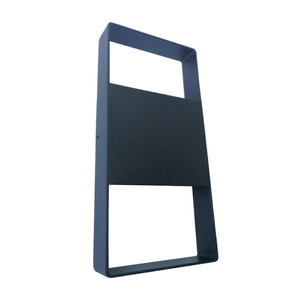 Tecnolite Lámpara LED para Pared Tiaki, Exteriores, Luz Suave Cálida, 12W, 500 Lúmenes, Negro, para Casa