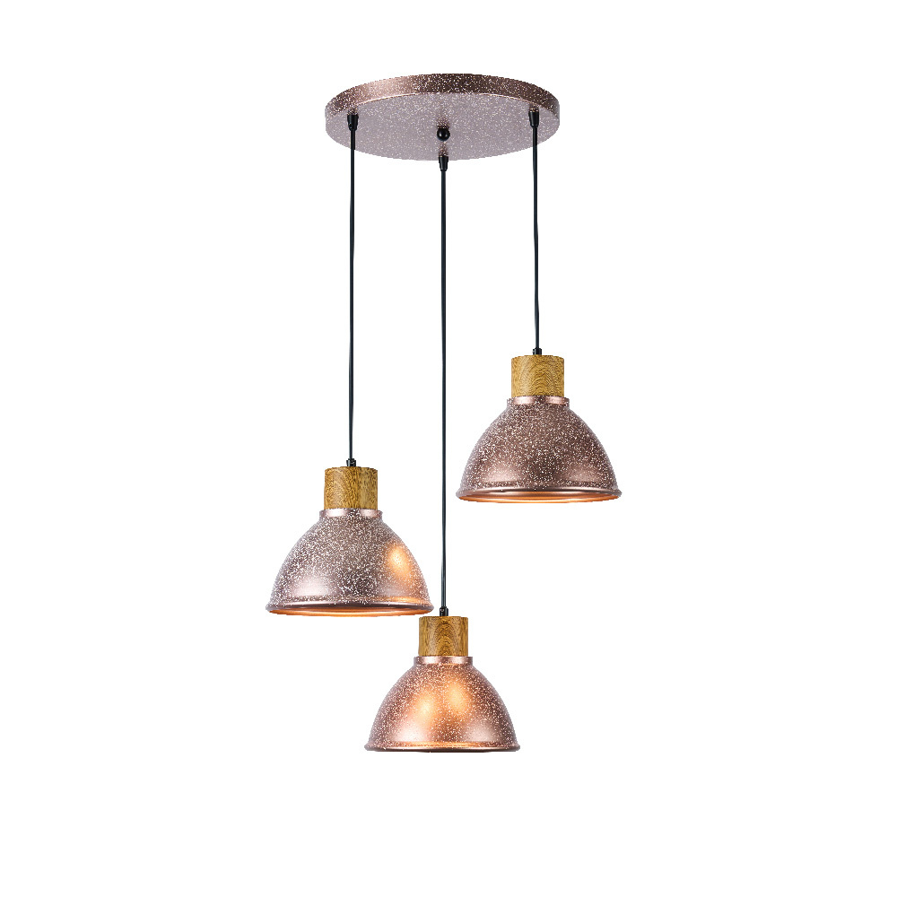 Tecnolite Lámpara Colgante Gloas II, Interiores, máx. 180W, Base E27, Rosa, para Casa - No Incluye Foco