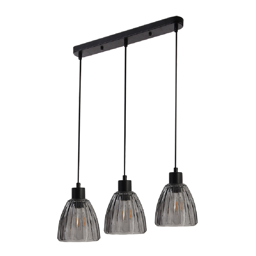 Tecnolite Lámpara Colgante Celeste ll, Interiores, hasta 180W, Base E27, Negro, para Casa - No Incluye Foco