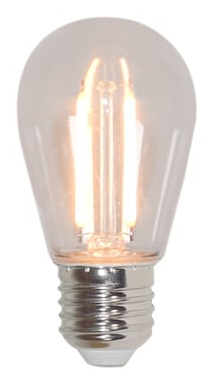 Tecnolite Foco LED 1S14LEDF27DC360, Luz Cálida, Base E27, 1W, 120 Lúmenes, 1 Pieza