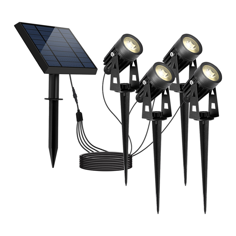 Tecnolite Lámpara LED para Piso/pared 1SOLLED28DC30N, Exterior, Luz Cálida, 2W, 90 Lúmenes, para Casa