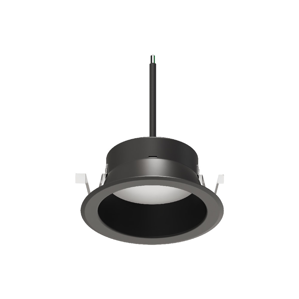 Tecnolite Lámpara LED para Techo Empotrable, Interiores, Luz de Día, 20W, 1600 Lúmenes, Negro, para Casa