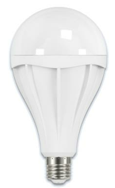 Tecnolite Foco LED Alkes, Luz Blanca Fría, Base E27, 24W, Blanco, Ahorro de 80% vs Foco Tradicional 100W