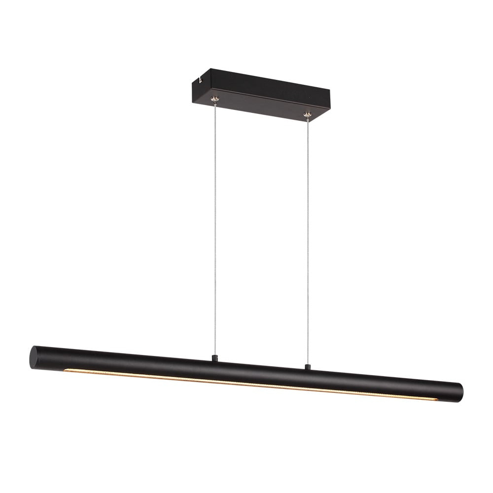 Tecnolite Lámpara LED Colgante Xihe, Interiores, Luz Cálida Brillante, 36W, 780 Lúmenes, IRC 90, Negro, para Casa/Comercial/Oficinas