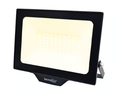 Tecnolite Reflector LED 50LQLEDM30MVN, 3000K, 50W, 4500 Lúmenes