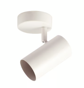 Tecnolite Lámpara para Techo Quilla Spot Regulable, Interior, Base GU10, para Casa/Comercial, No Incluye Foco