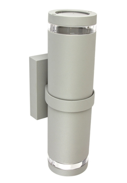 Tecnolite Lámpara para Pared Toledo I, Exteriores, Base E27, Gris, para Casa - No Incluye Foco