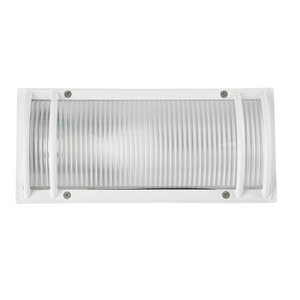 Tecnolite Lámpara para Pared Trezza, Exteriores, Base E27 , Blanco, para Casa - No Incluye Foco