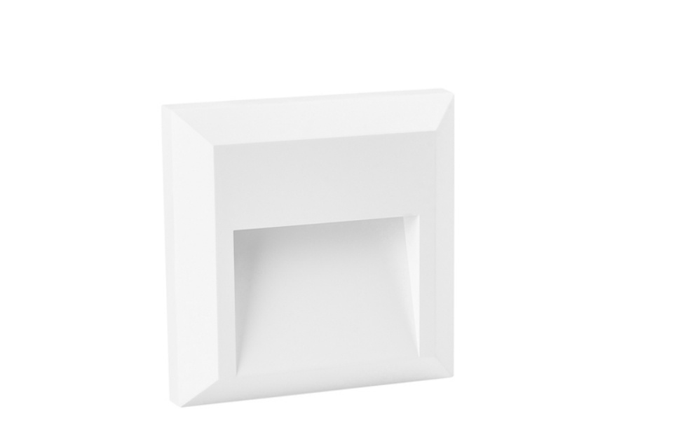 Tecnolite Lámpara LED para Pared Anshan I, Exteriores, Luz Neutra, 1W, 100 Lúmenes, Blanco, para Casa