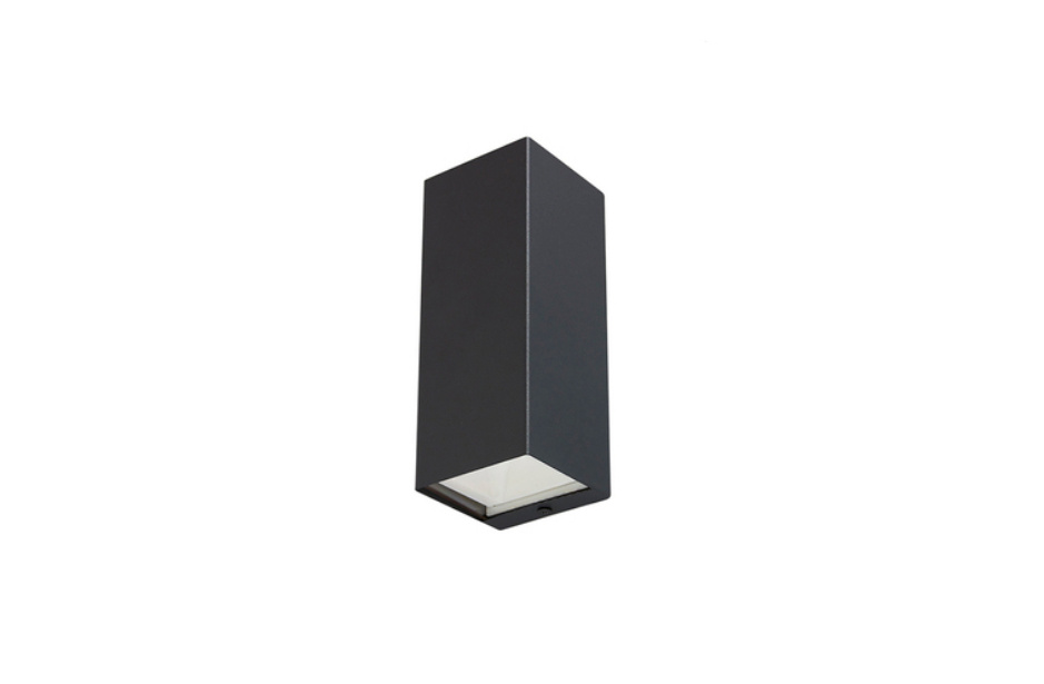 Tecnolite Lámpara LED para Pared Hyadum, Exteriores, Luz Cálida, 9W, 420 Lúmenes, Negro, para Casa