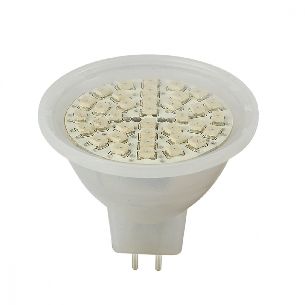 Tecnolite Foco LED MR16, Luz Roja, Base GX5.3, 2.3W, Blanco