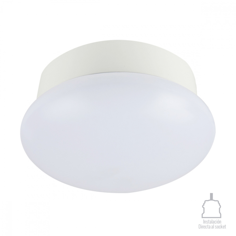 Tecnolite Lámpara LED Columbus, Interiores, Luz de Día, 13W, 1100 Lúmenes, Blanco, para Casa