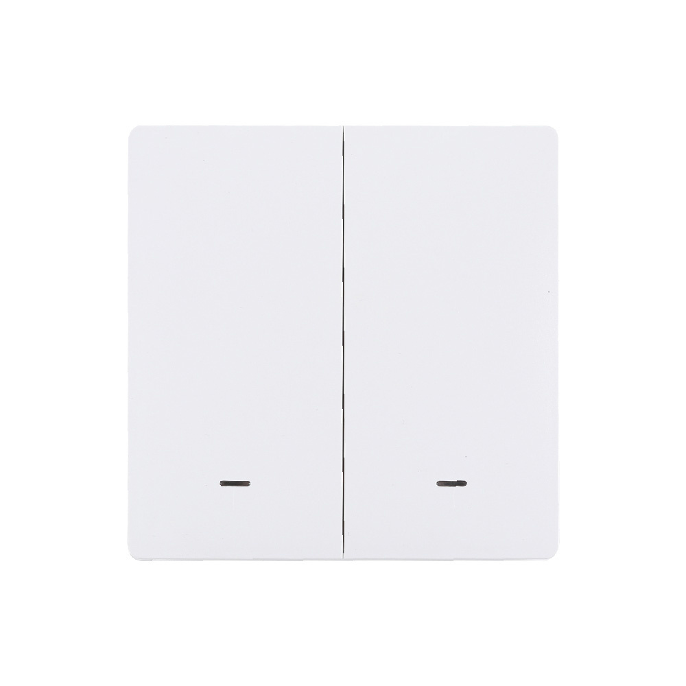 Tecnolite Interruptor de Luz Inteligente Gleam II, 2 Botones, Blanco, Requiere Creator II