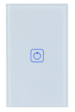 Tecnolite Interruptor de Luz Inteligente TSWIM1MVBTCWSN, 1 Botones, Wi-Fi, Blanco
