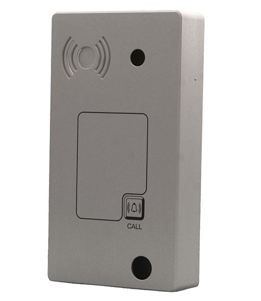 Teleksis Intercomunicador con Cámara TKP1034IP, Alámbrico, RJ-45, Gris