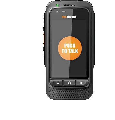 Telo Systems Radio Análogo Portátil de 2 Vías TE-580PLUS, Negro