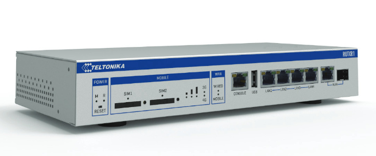 Router Teltonika Gigabit Ethernet Dual Band MU-MIMO LTE RUTXR1, Alámbrico, 867 Mbit/s, 5x RJ-45, 4.5GHz