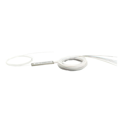 Tempo Cable Divisor Óptico PLC, 1 x 16 sin Conectores, 1.5m, Blanco