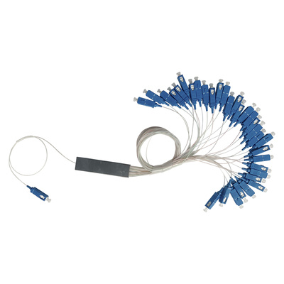 Tempo Cable Divisor Óptico PLC, 1 x 32 SC/UPC Macho, 1.5 Metros, Blanco/Azul