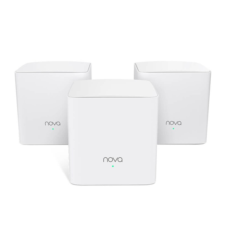 Router Tenda de Banda Dual MW5G con Wi-Fi Mesh, 867 Mbit/s, 2x RJ-45, 2.4/5GHz, 2 Antenas Internas - 3 Piezas