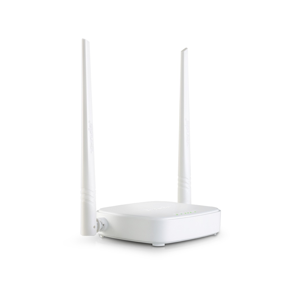 Router Tenda Fast Ethernet N301, Inalámbrico, 300 Mbit/s, 3x RJ-45, 2.4GHz, con 2 Antenas Externas de 5dBi