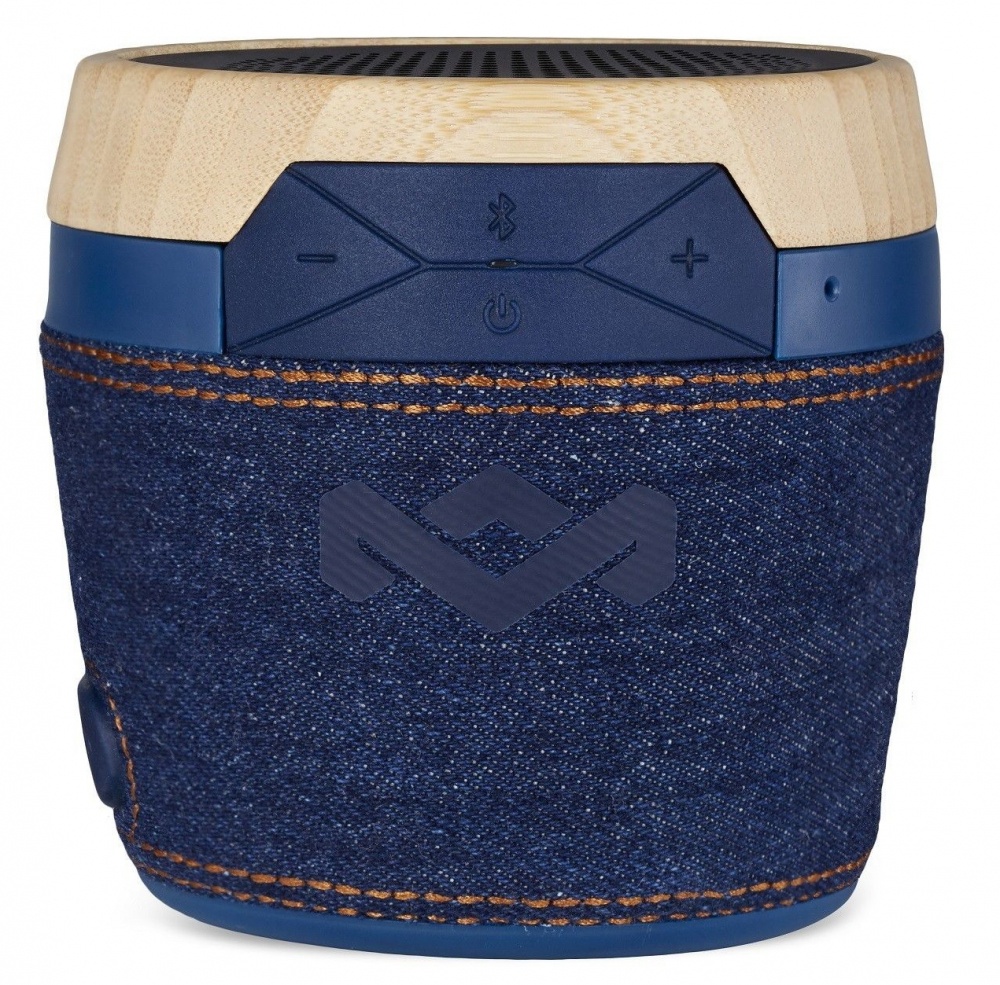 The House Of Marley Bocina Portátil Chant Mini, Bluetooth, Inalámbrico, 3W RMS, USB, Azul/Madera