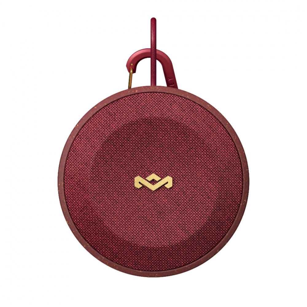The House Of Marley Bocina Portátil No Bounds, Bluetooth, Inalámbrico, Rojo - Resistente al Agua