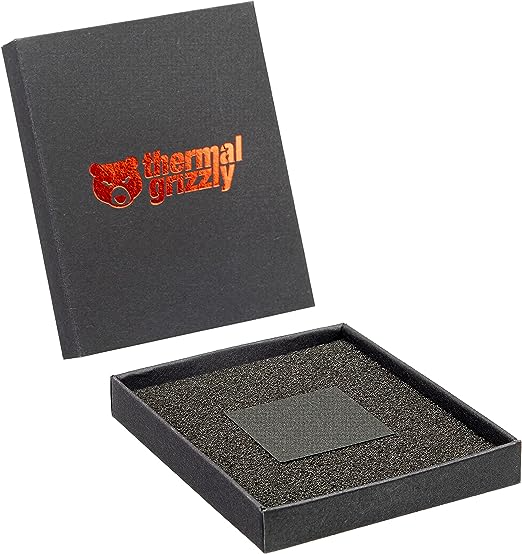 Thermal Grizzly Parche Térmico de Carbono, - 250°C - 150°C, 32 x 32 x 2mm
