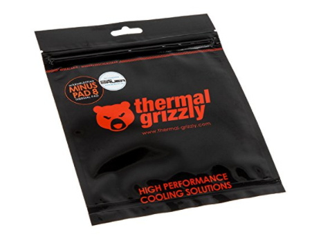 Thermal Grizzly Parche Térmico Minus Pad 8, -100 - 250°C, 30 x 30 x 0.5mm