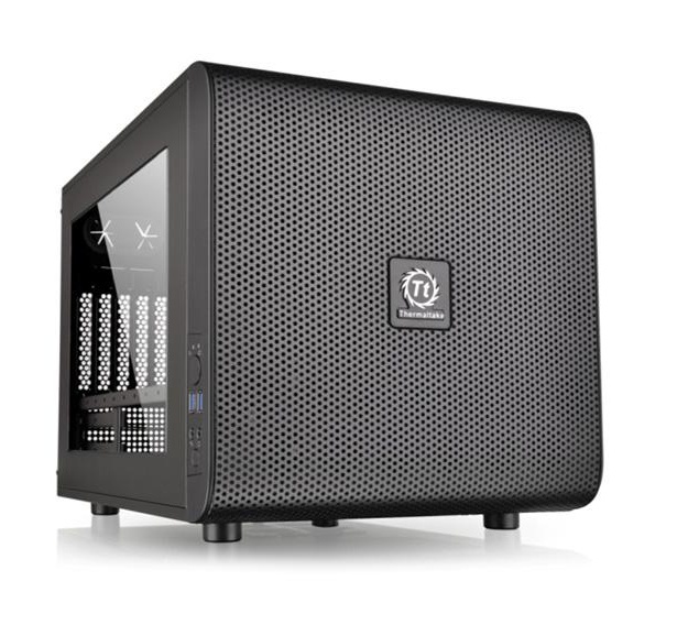 Gabinete Thermaltake Core V21, micro-ATX/mini-iTX, USB 3.0, sin Fuente, Negro
