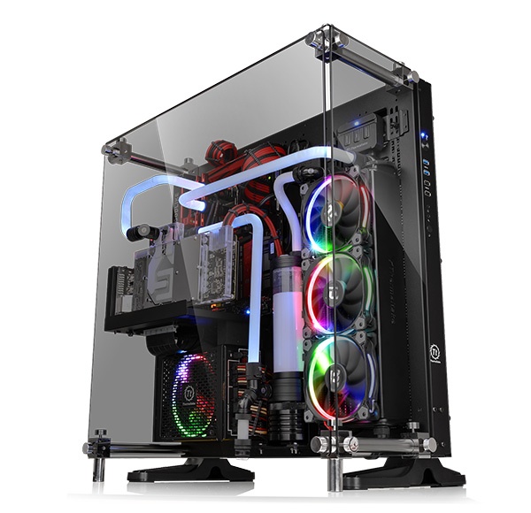 Gabinete Thermaltake Core P5 Tempered Glass Edition, Midi-Tower, ATX/Micro-ATX/Mini-ITX, USB 2.0/3.0, sin Fuente, Negro