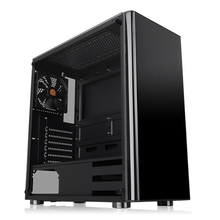 Gabinete Thermaltake V200 con Ventana, Midi-Tower, ATX/Micro-ATX/Mini-ATX, USB 3.0, sin Fuente, Negro