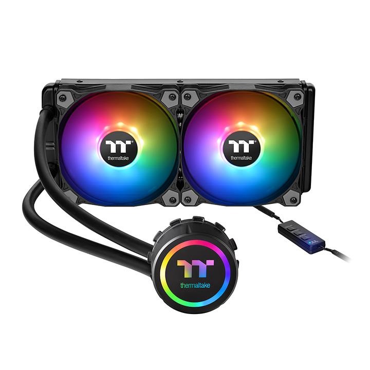 Thermaltake Water 3.0 Enfriamiento Líquido para CPU, 2x 120mm, 500RPM - 1500RPM
