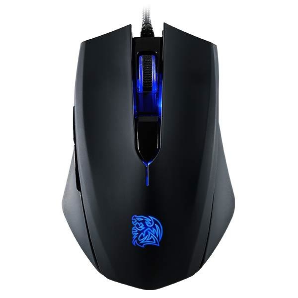 Mouse Gamer Tt eSPORTS Óptico Talon Blu, Alámbrico, USB, 3000DPI, Negro/Azul