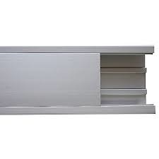 Thorsman Canaleta de Aluminio, 3 Metros, Plata