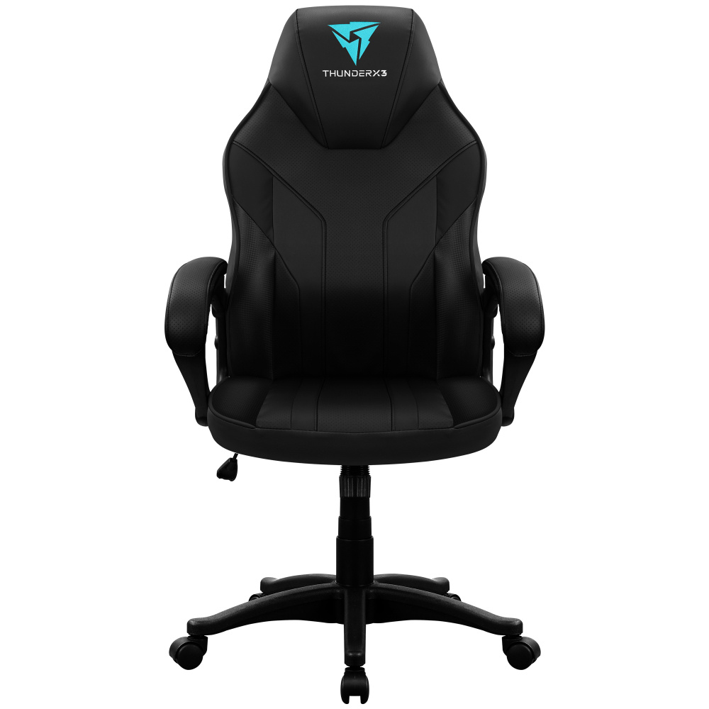 ThunderX3 Silla Gamer EC1, hasta 100kg, Negro