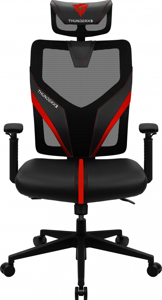 ThunderX3 Silla Gamer YAMA1, hasta 150Kg, Negro/Rojo