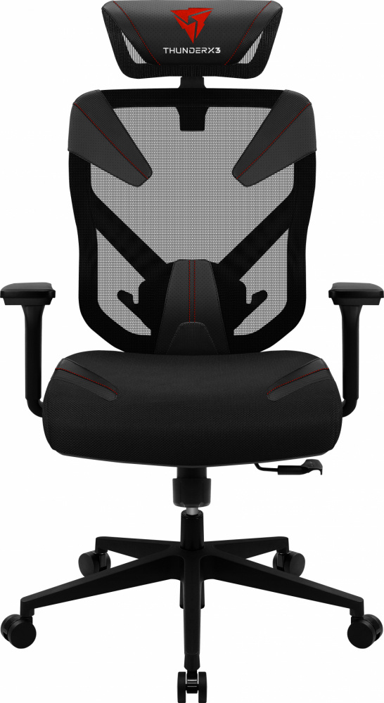 ThunderX3 Silla Gamer Yama3, 150kg, Negro/Rojo