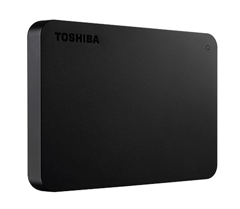 Disco Duro Externo Toshiba Canvio Basics 2.5'', 1TB, USB 3.0, Negro - para Mac/PC
