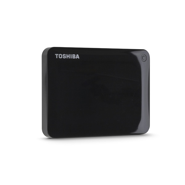 Disco Duro Externo Toshiba Canvio Connect II, 1TB, 5400RPM, USB 3.0, Negro, con Acceso Remoto Mediante Internet - para Mac/PC