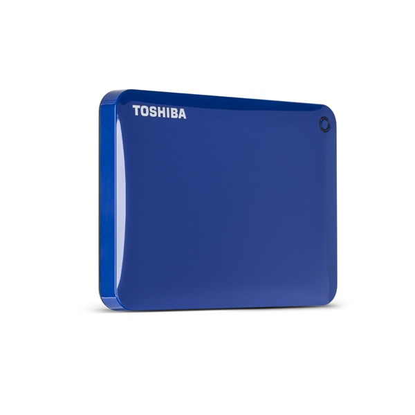 Disco Duro Externo Toshiba Canvio Connect II 2.5'', 3TB, USB 3.0, Azul - para Mac/PC